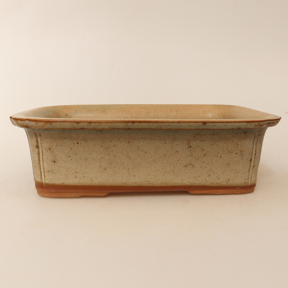 Ceramic Bowl, 20 x 15.5 x 5.5 cm, beige