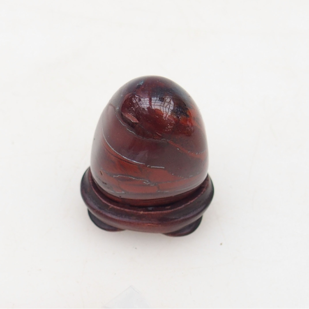 Suiseki - Stone with DAI (wooden pad)