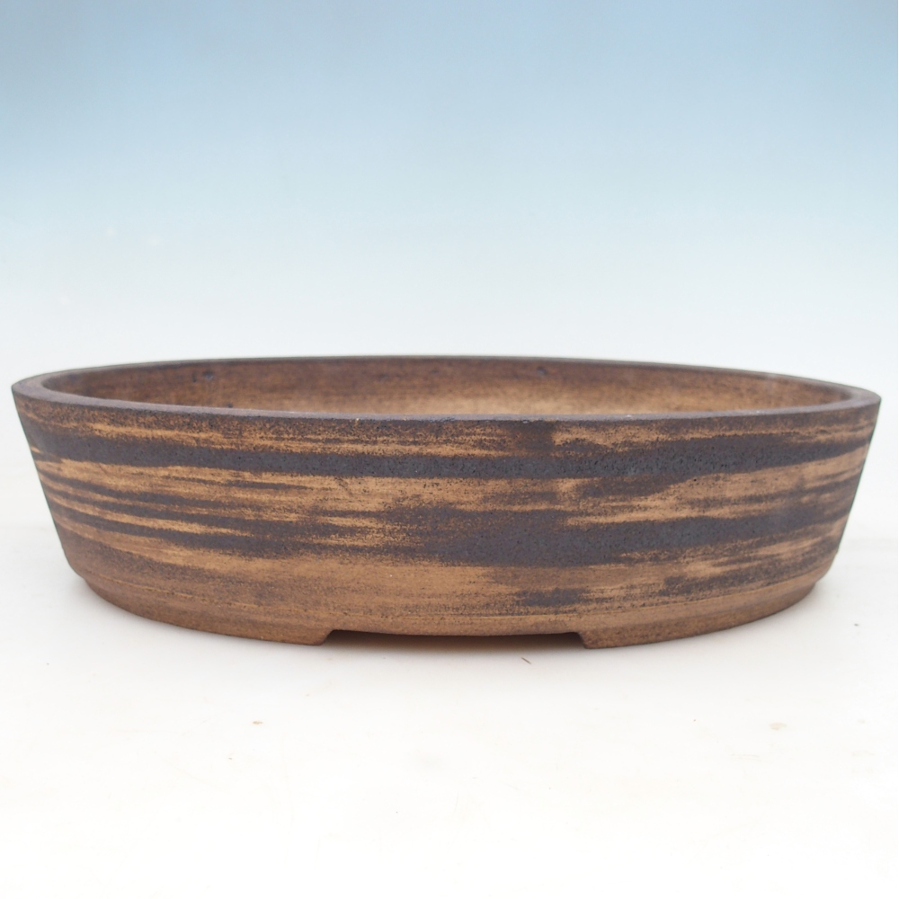 Bonsai bowl 38,5 x 32 x 8,5 cm , colour brown
