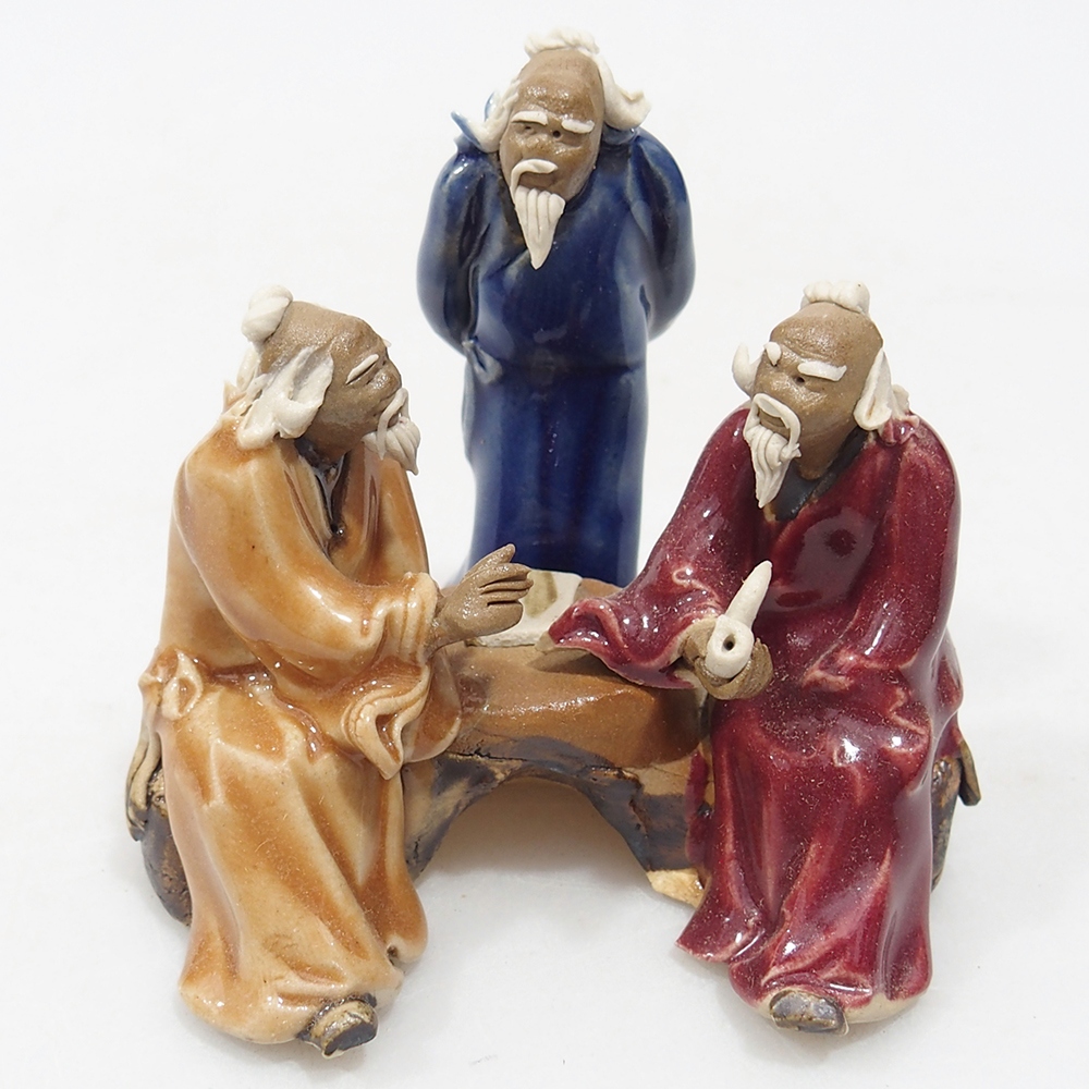Ceramic figurine - Sages