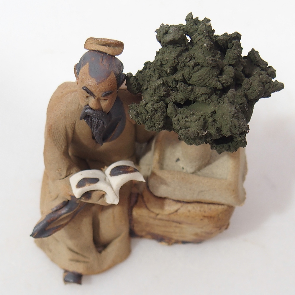 Ceramic figurine - Bonsaiista