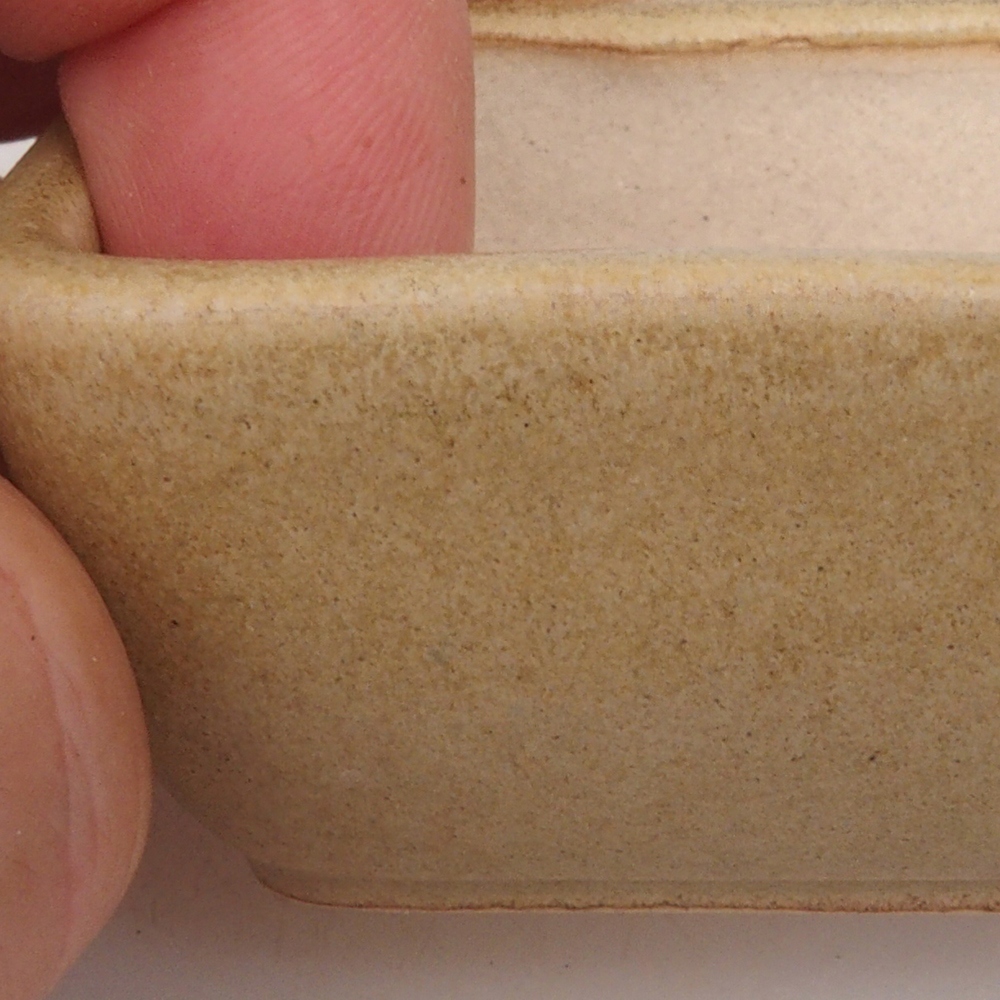 Mini bonsai bowl 5,5 x 4,5 x 2,5 cm, color brown