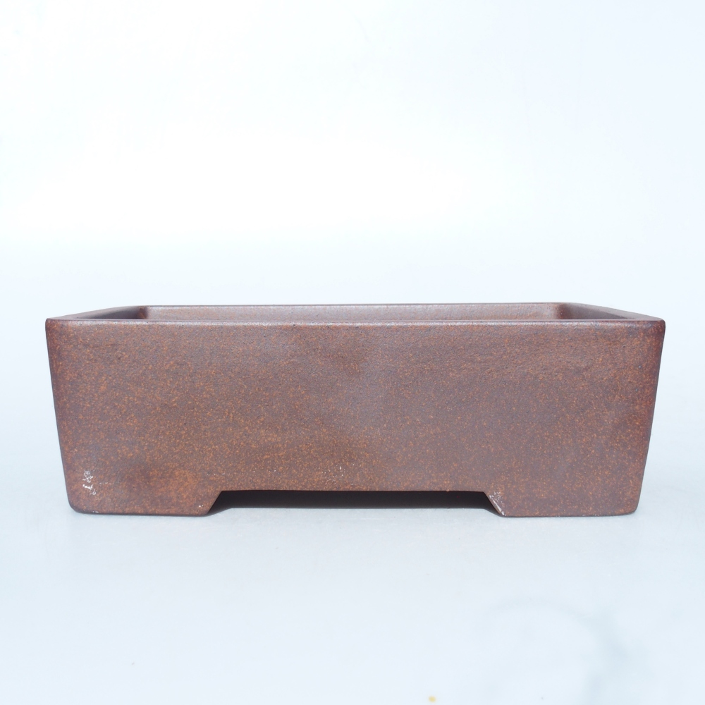 Bowl 23 x 14 x 7 cm brown