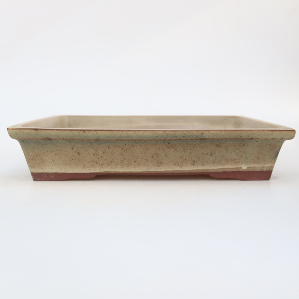 Ceramic Bowl  26 x 19.5 x 5.5 cm, beige