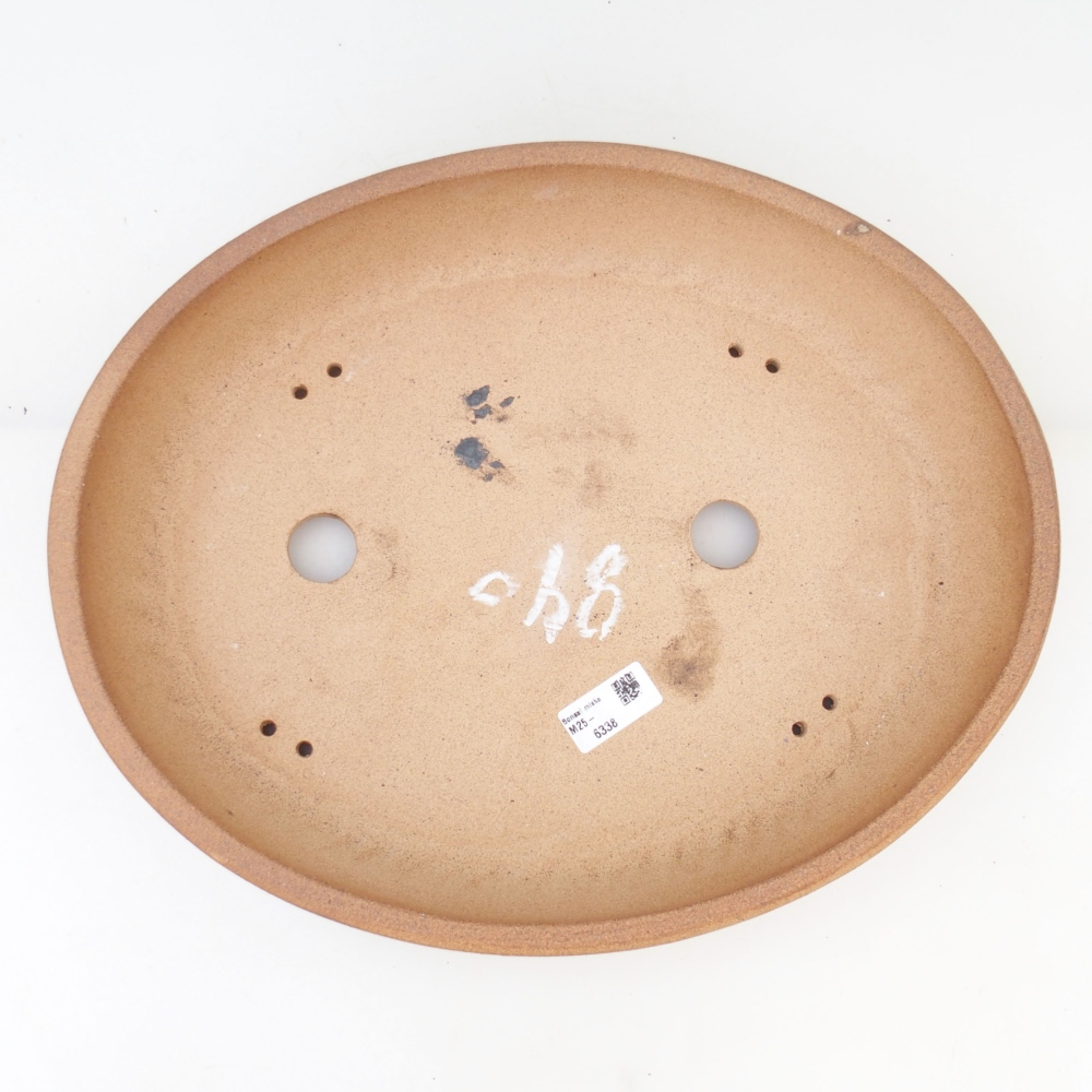 Bonsai bowl 38 x 31 x 8,5 cm , colour brown