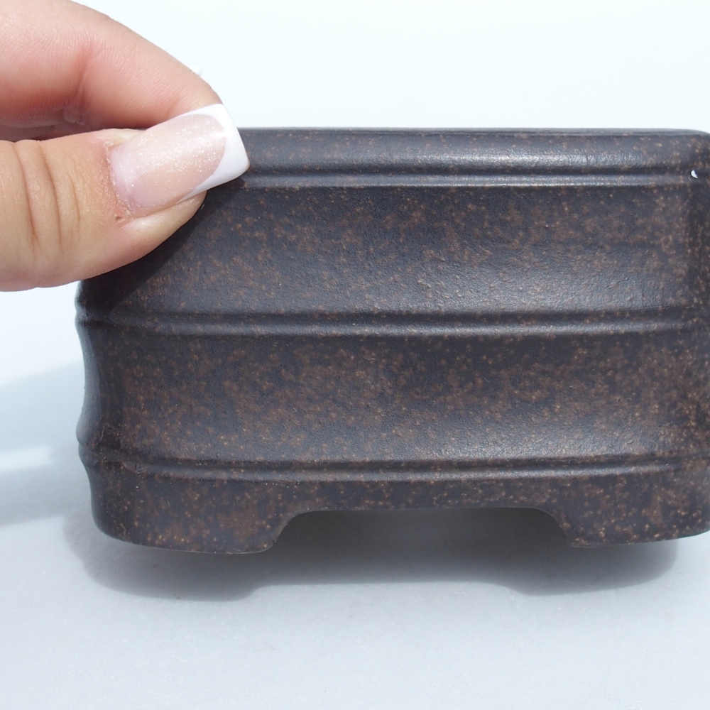Bowl 11 x 11 x 7 cm brown ochre