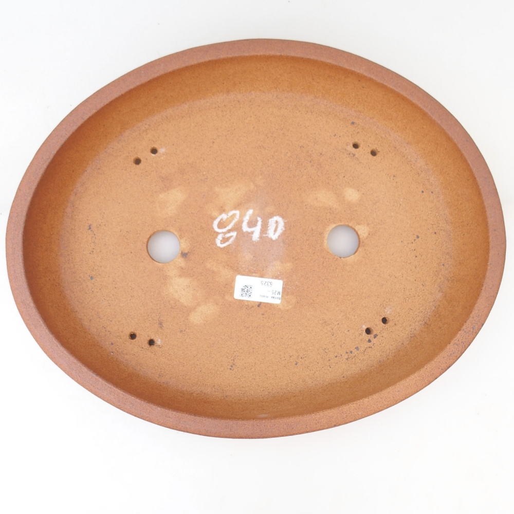 Bonsai bowl 39,5 x 31 x 7,5 cm , colour brown