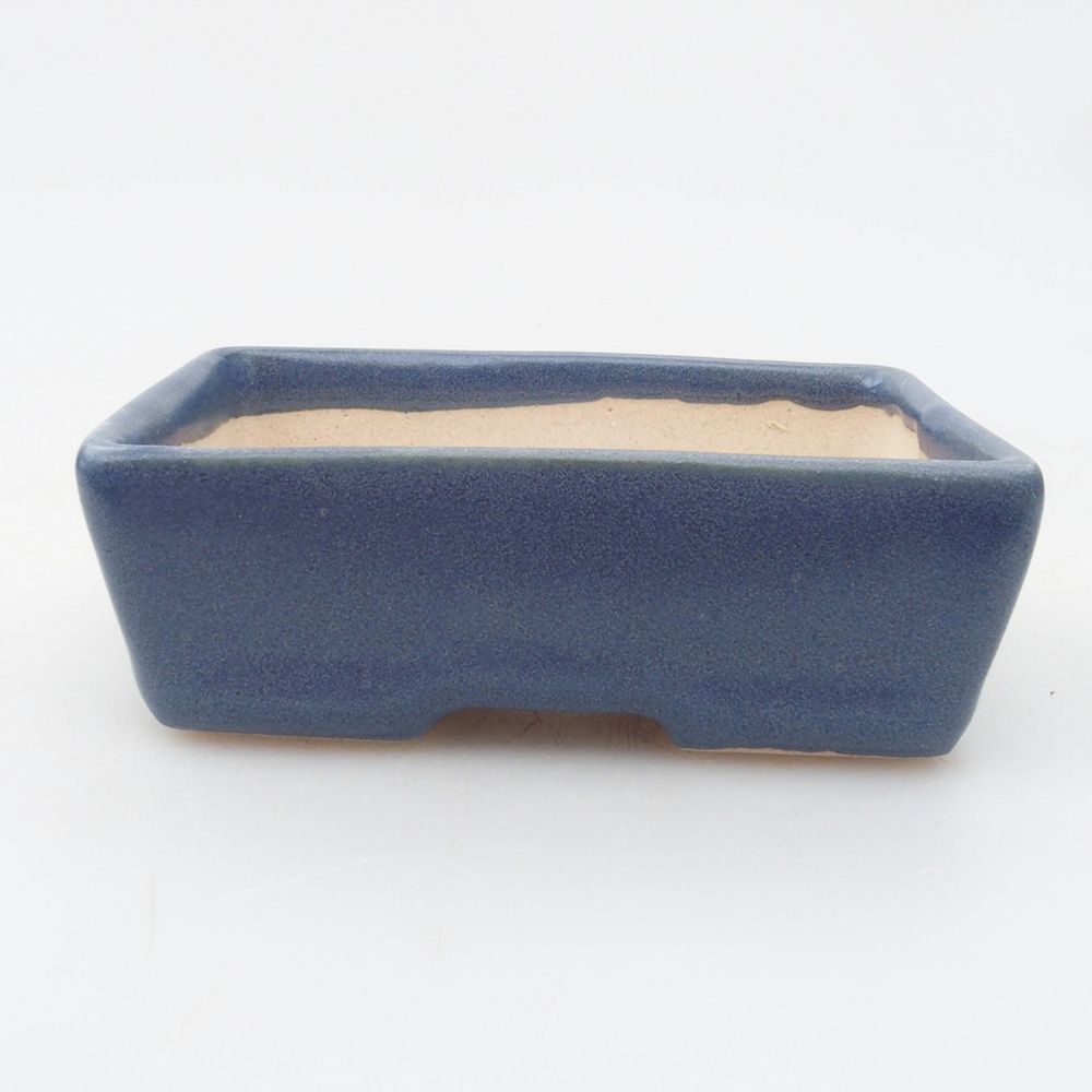 Mini bonsai bowl 8 x 5,5 x 2,5 cm, color blue