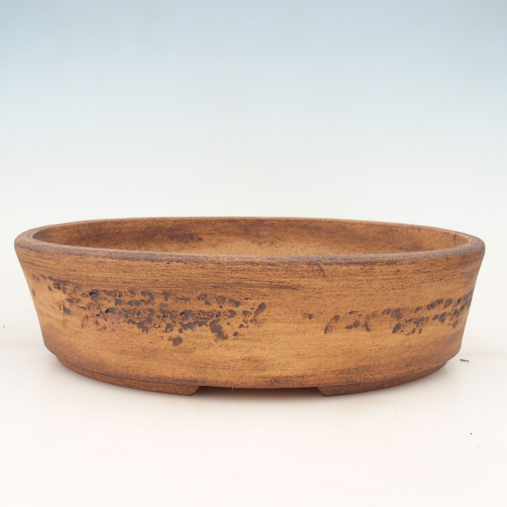 Bonsai bowl 32,5 x 25 x 8 cm , colour brown