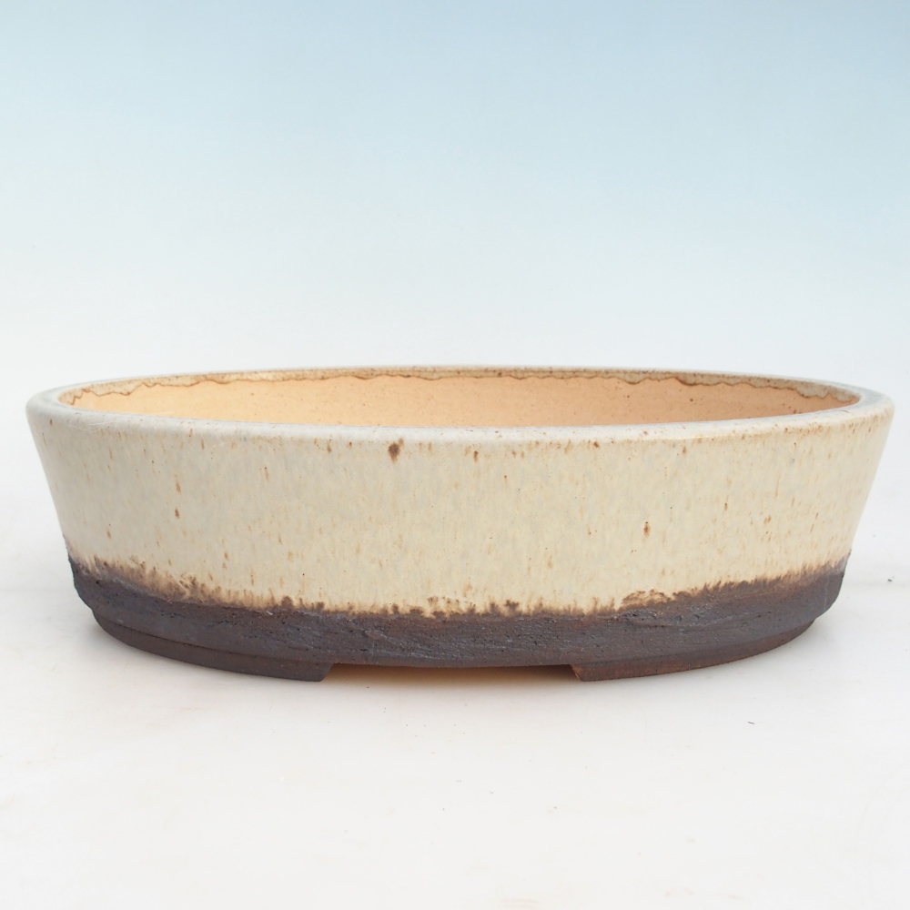 Bonsai bowl 33,5 x 26 x 8,5 cm , colour beige