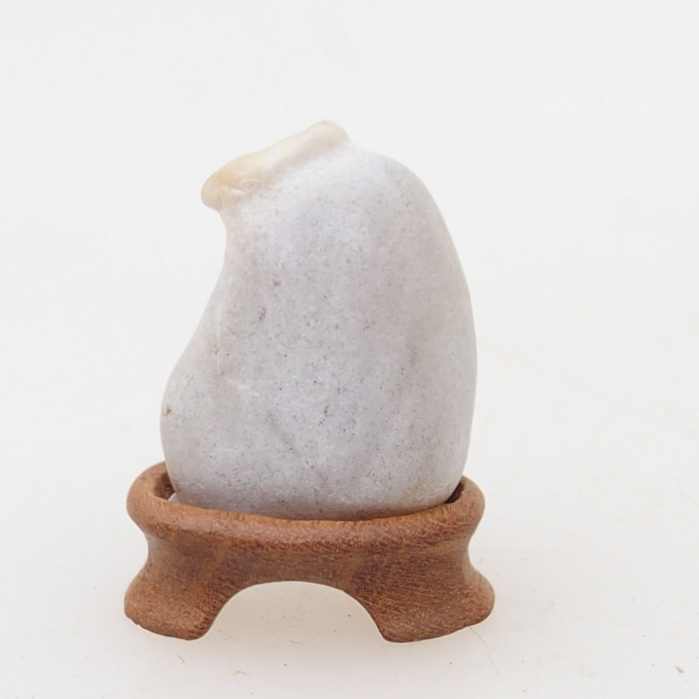 Suiseki - Stone with DAI (wooden pad)