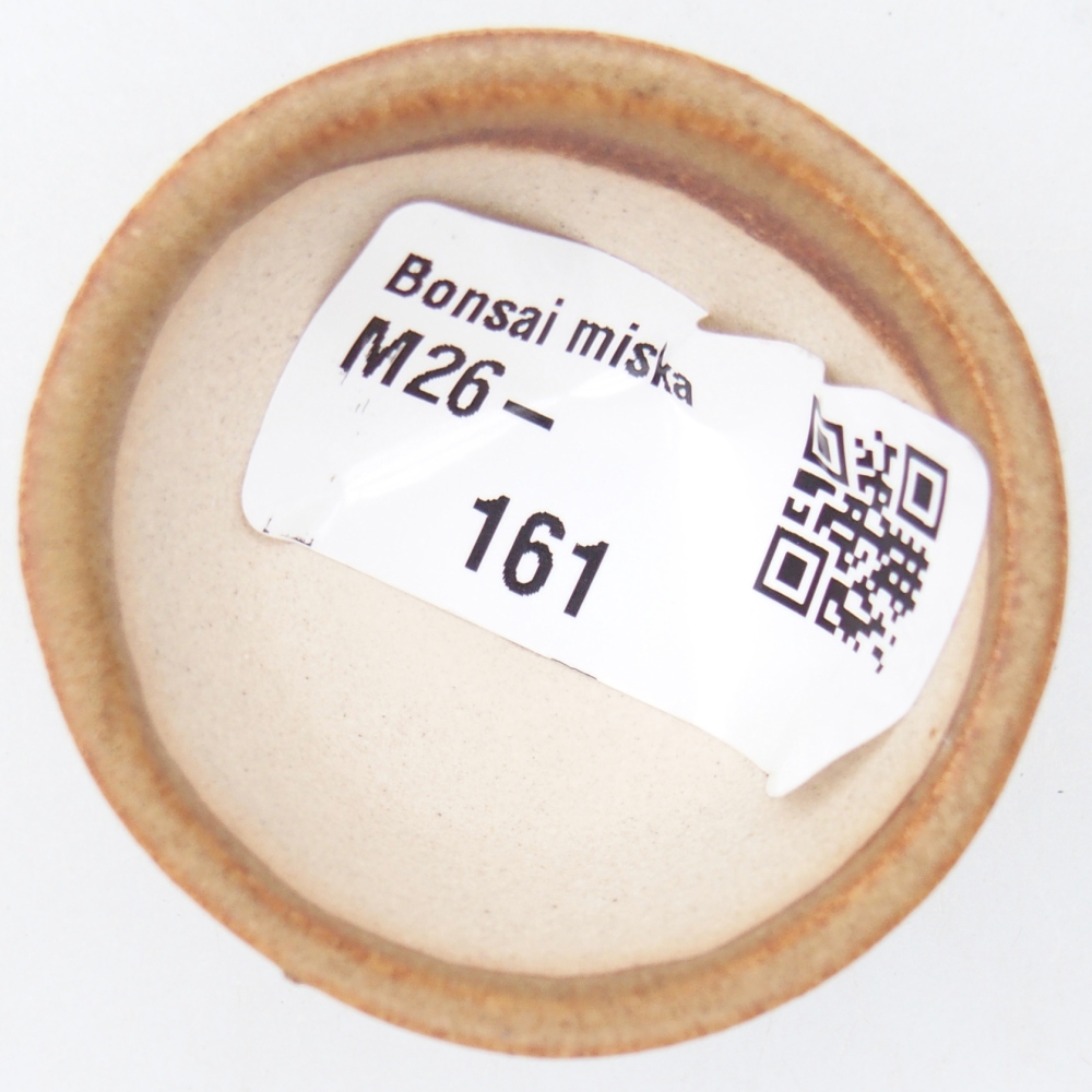 Mini bonsai bowl 4,5 x 4,5 x 2,5 cm, brown