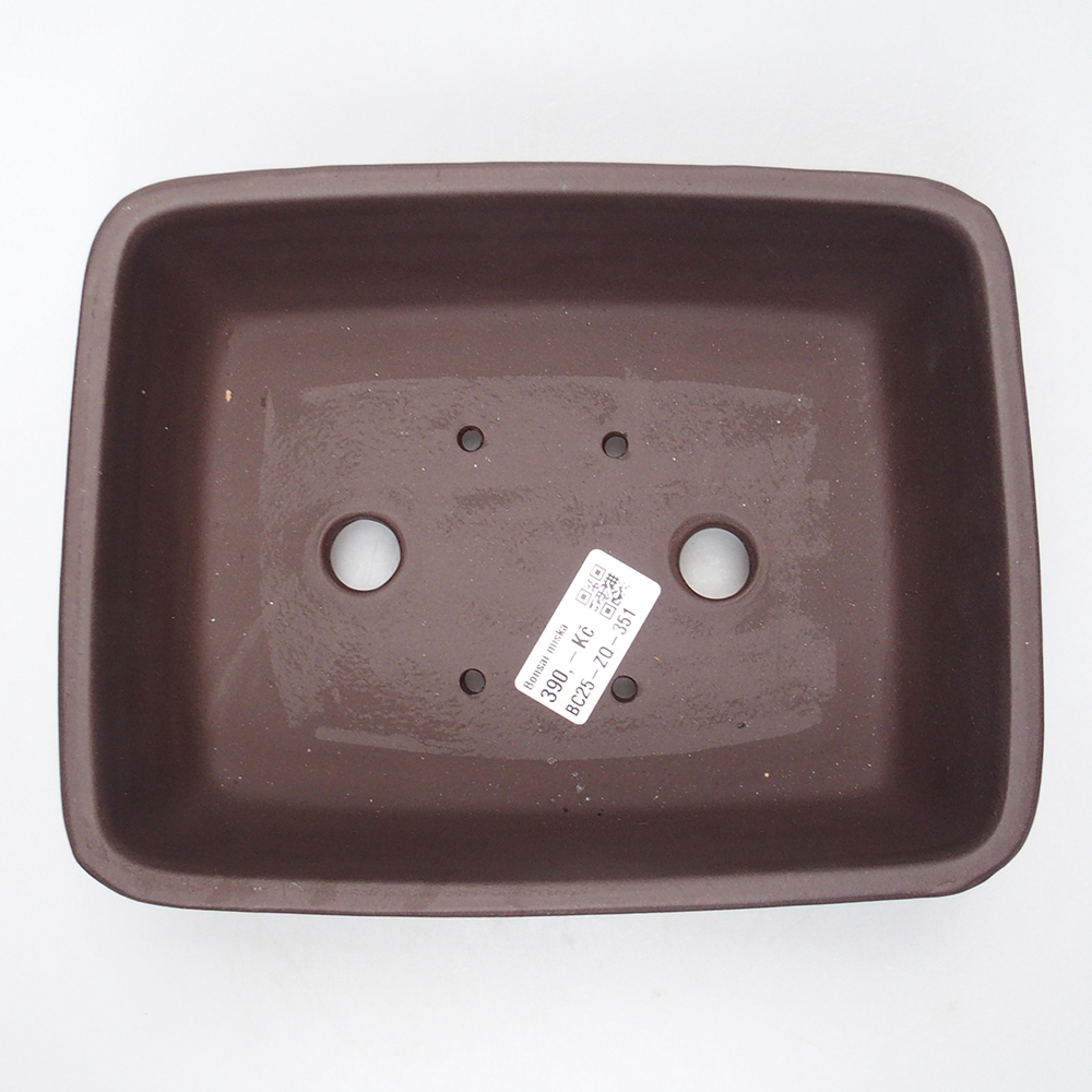 Bowl 21 x 17 x 7,5 cm brown