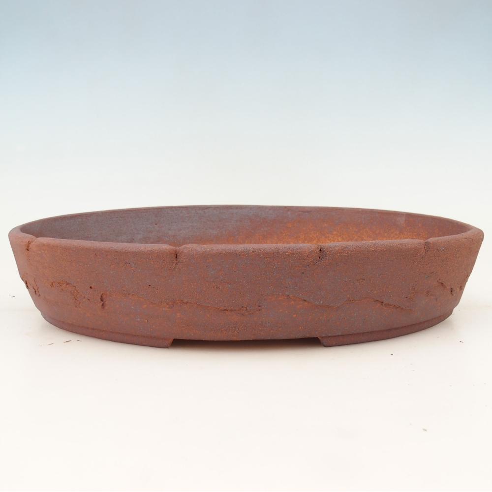 Bonsai bowl 38 x 30 x 6,5 cm , colour brown