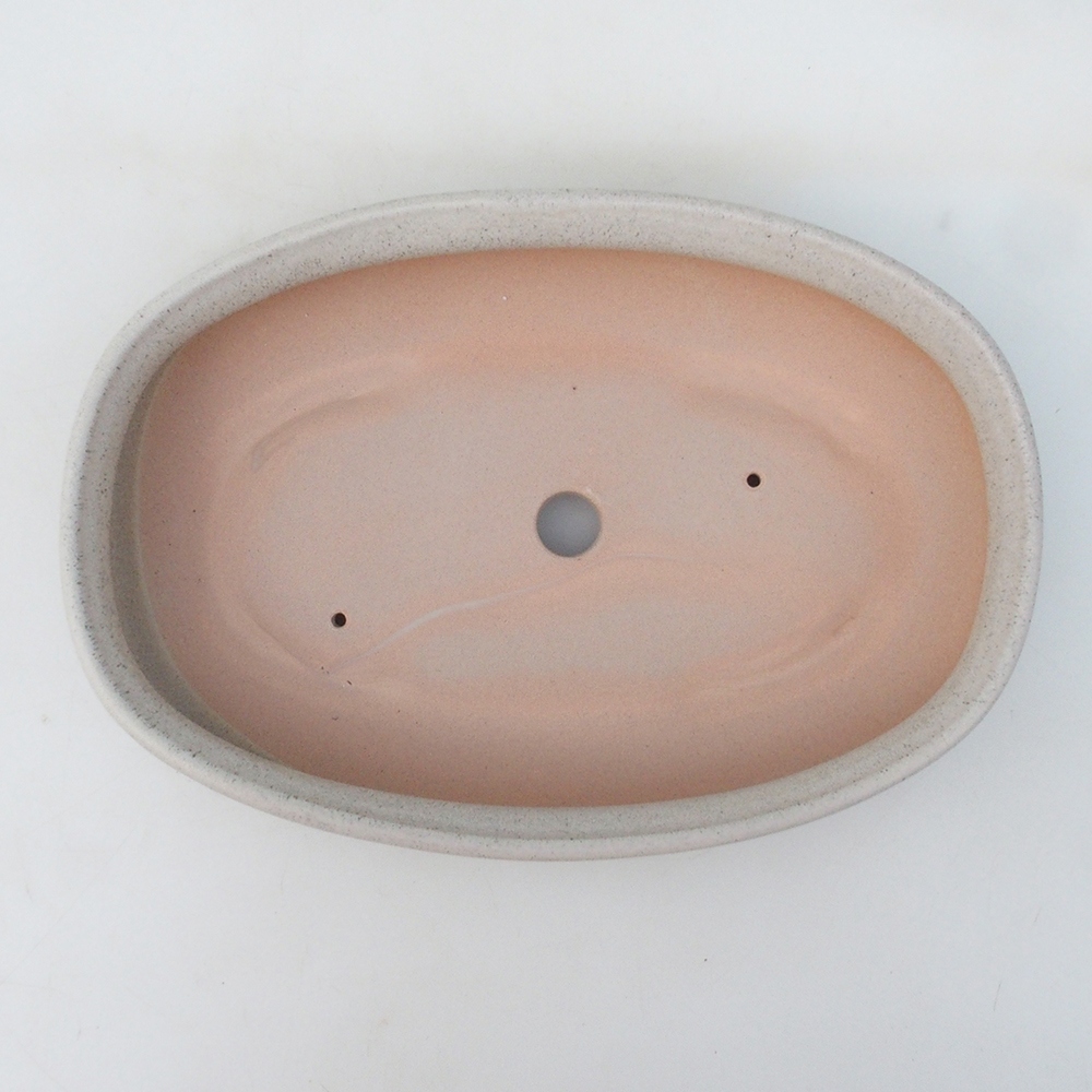 Bonsai bowl H15 - 25.5 x 17.5 x 6 cm. - blue