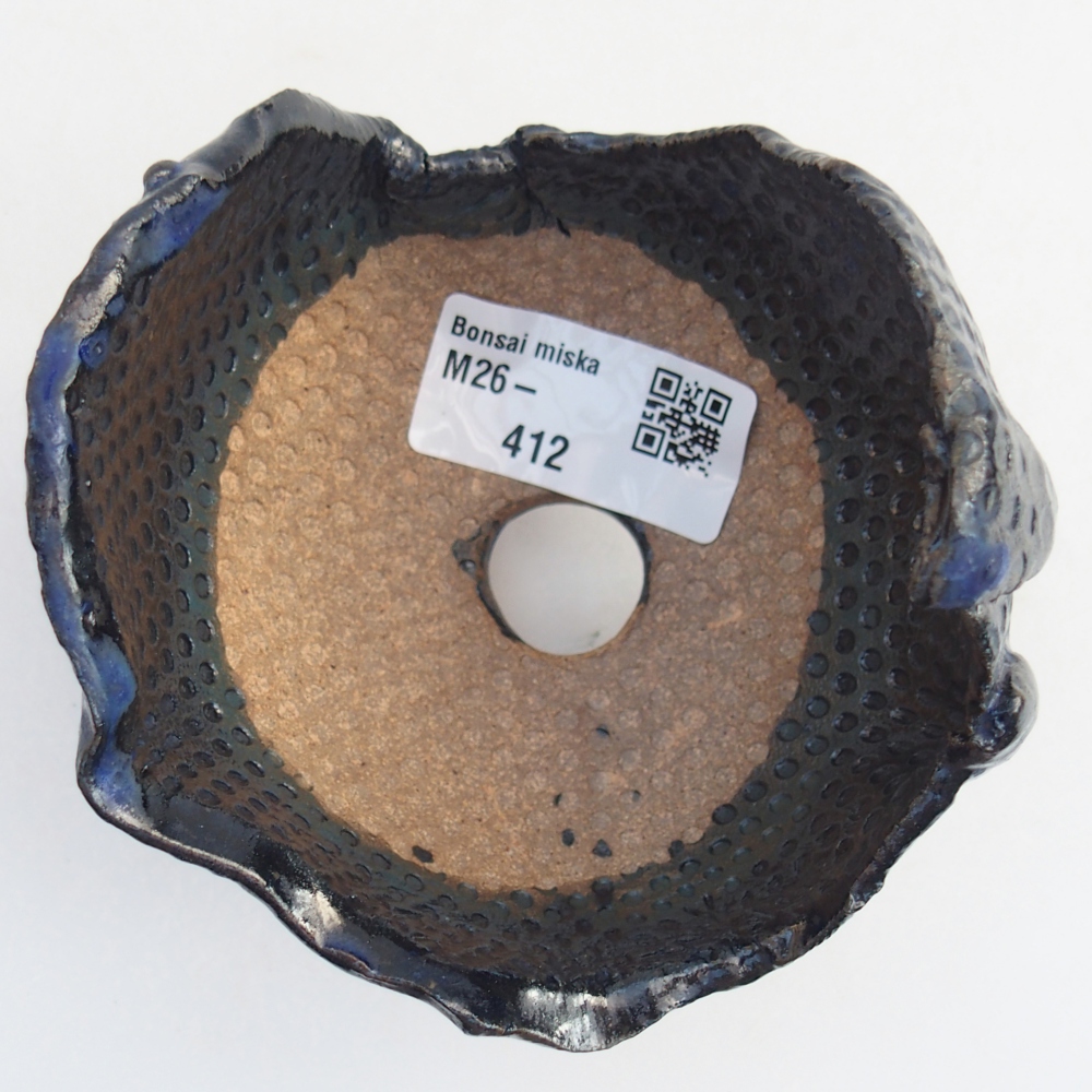 Ceramic Shell 10 x 8,5 x 8,5 cm , colour blue
