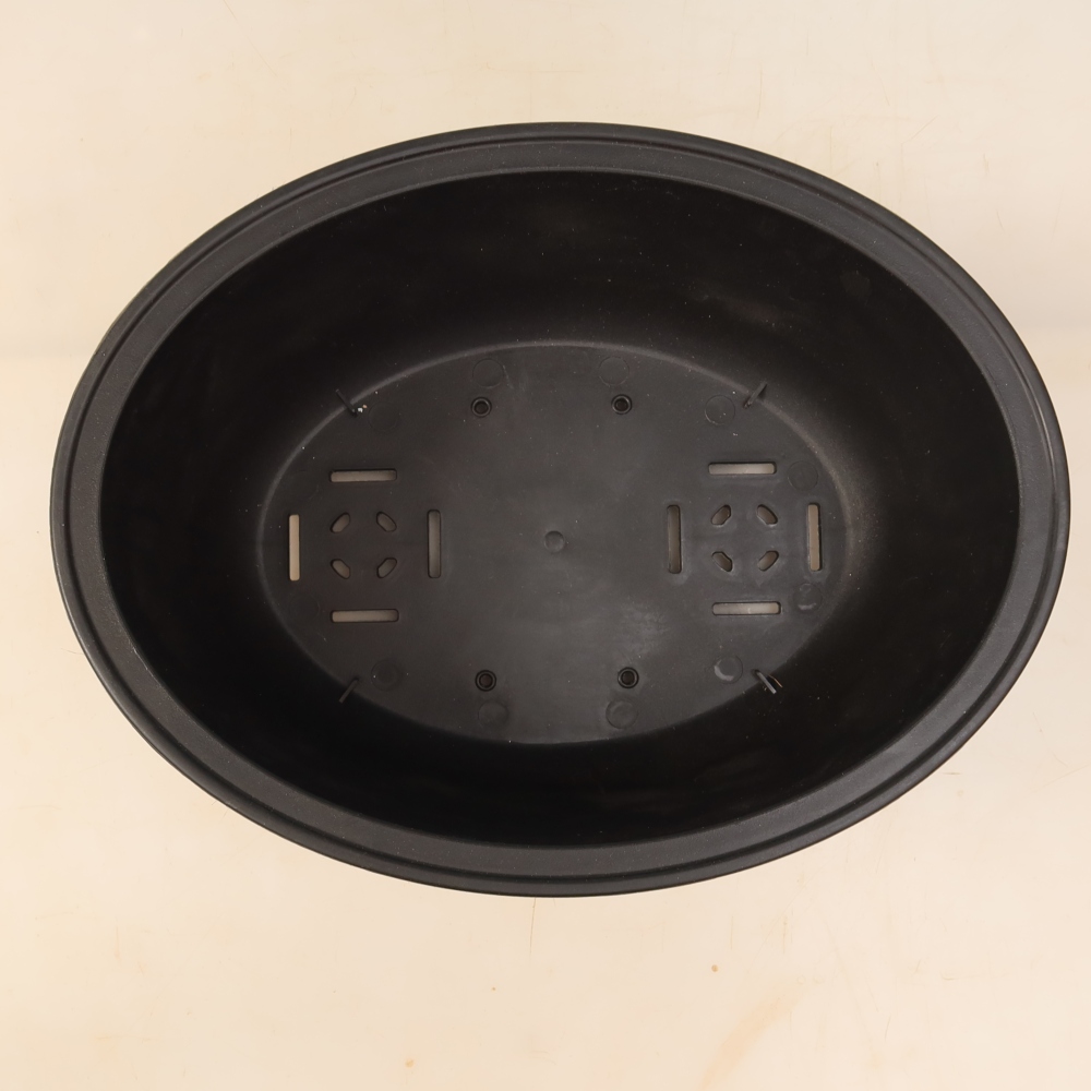 MP-29 Black Plastic Bonsai Pot - 31.5 x 24 x 12 cm