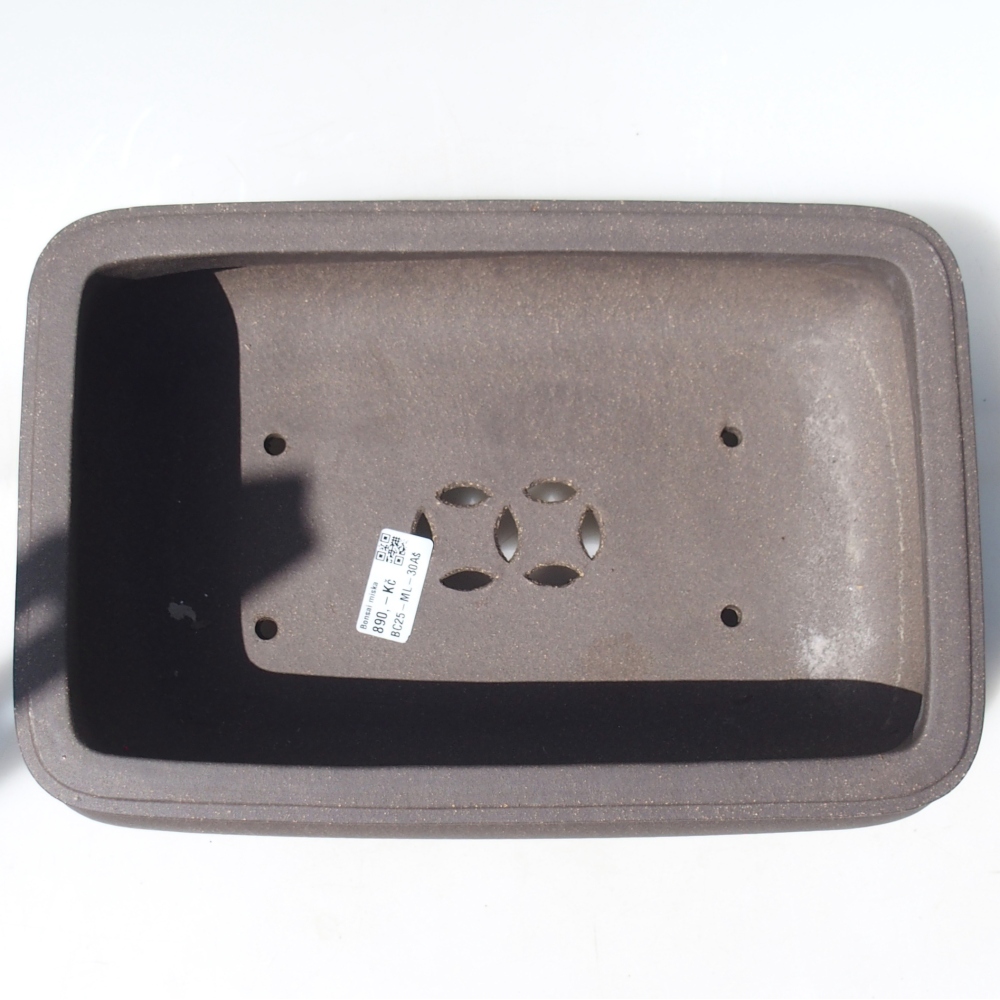 Bowl 32 x 21 x 12 cm grey