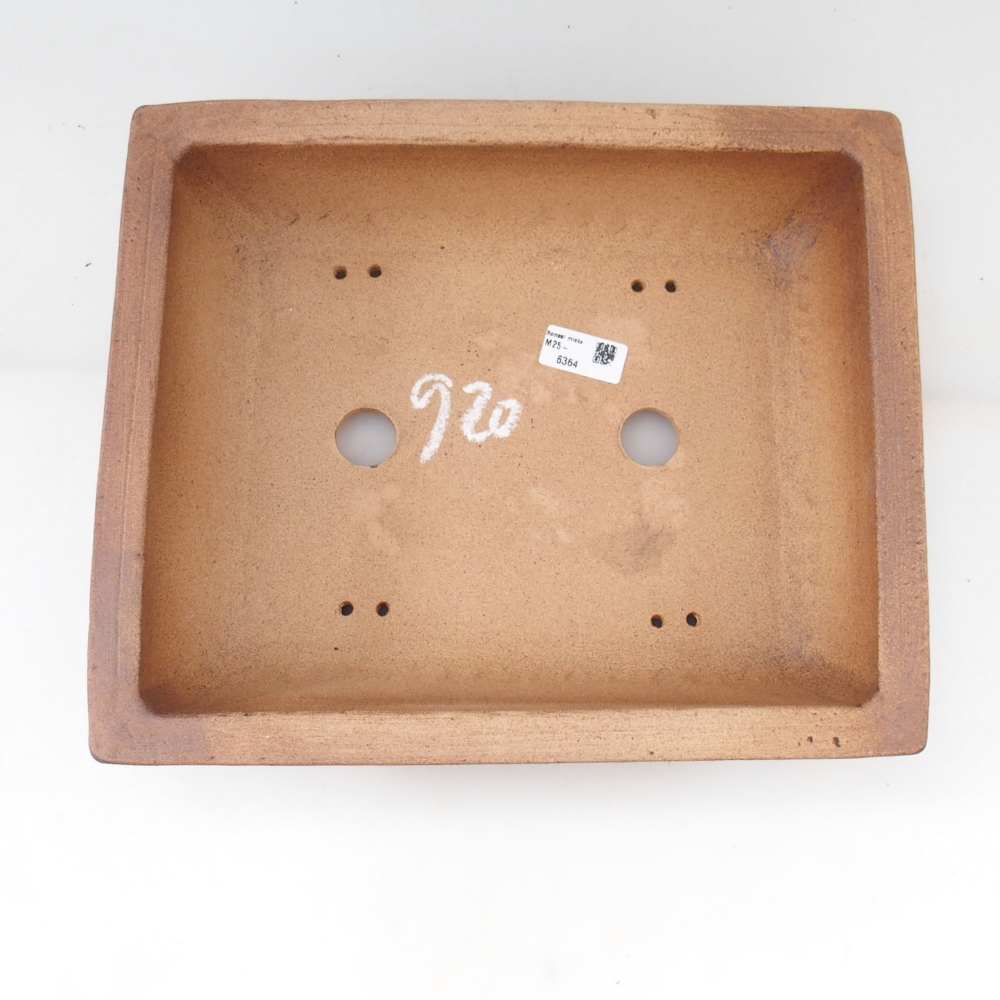 Bonsai bowl 35 x 29 x 9 cm , colour brown