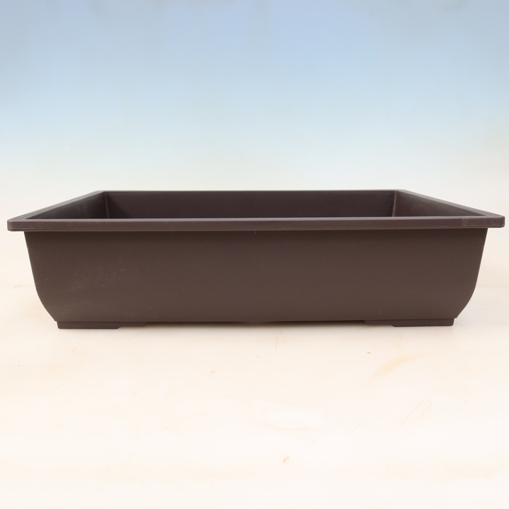 MP-6 Brown Plastic Bonsai Pot - 41 x 30.5 x 10 cm