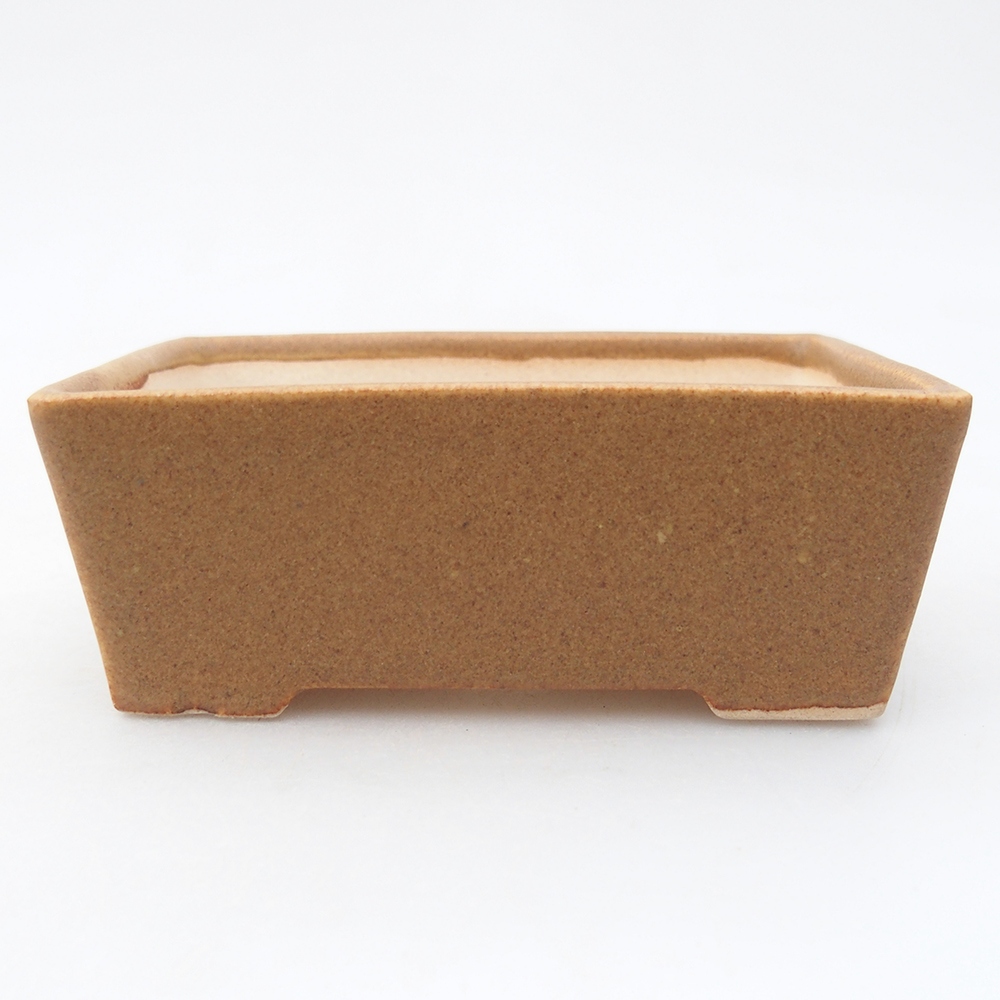 Mini bonsai bowl 9 x 6,5 x 3,5 cm, brown