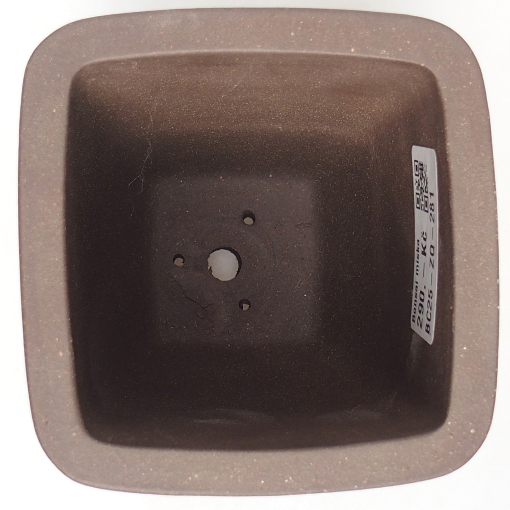 Bowl 9 x 9 x 11 cm brown