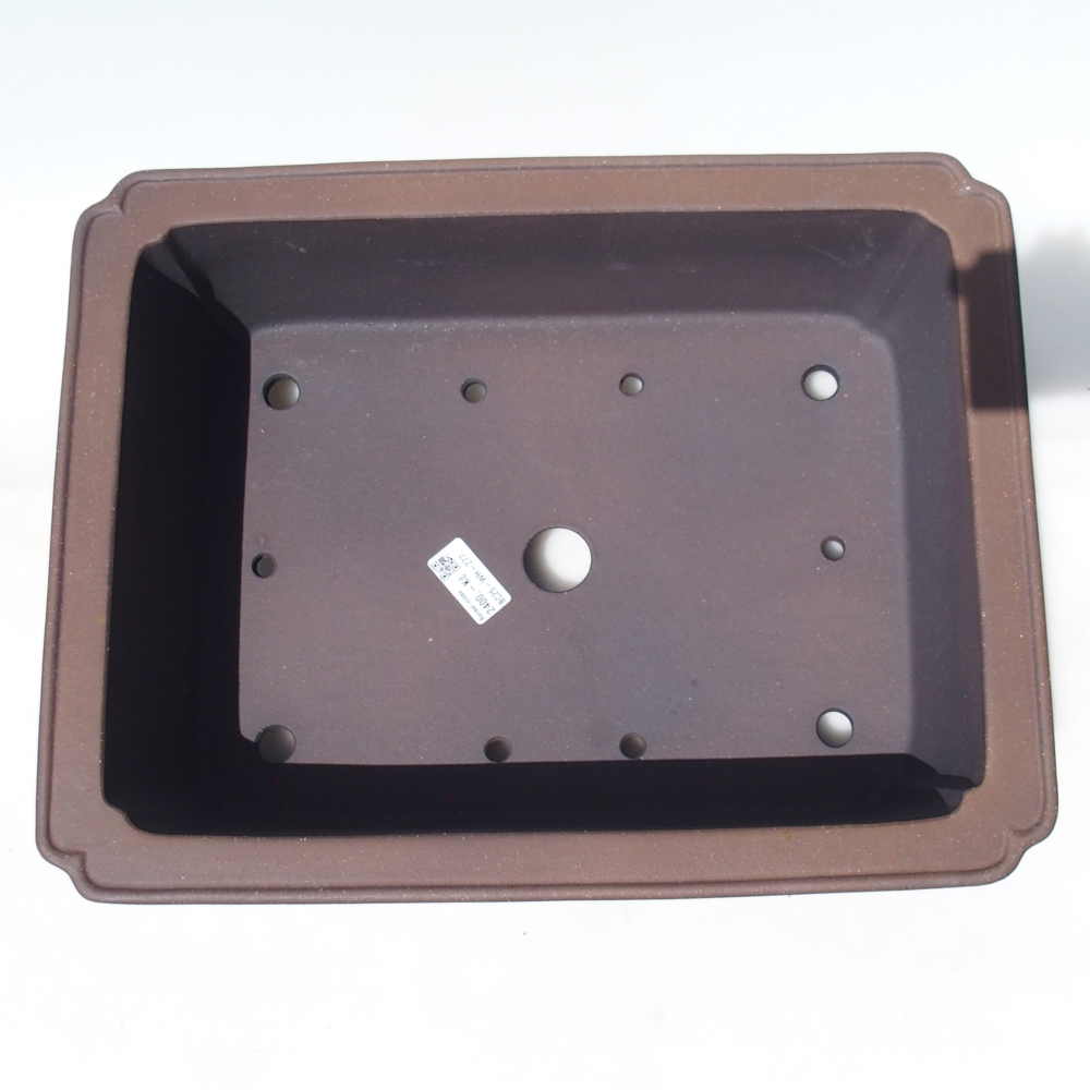 Bowl 41 x 32 x 14 cm brown - PERSONAL COLLECTION OR PALLET TRANSPORT ONLY