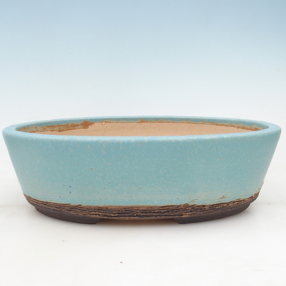 Bonsai bowl 28,5 x 21 x 8 cm , colour blue