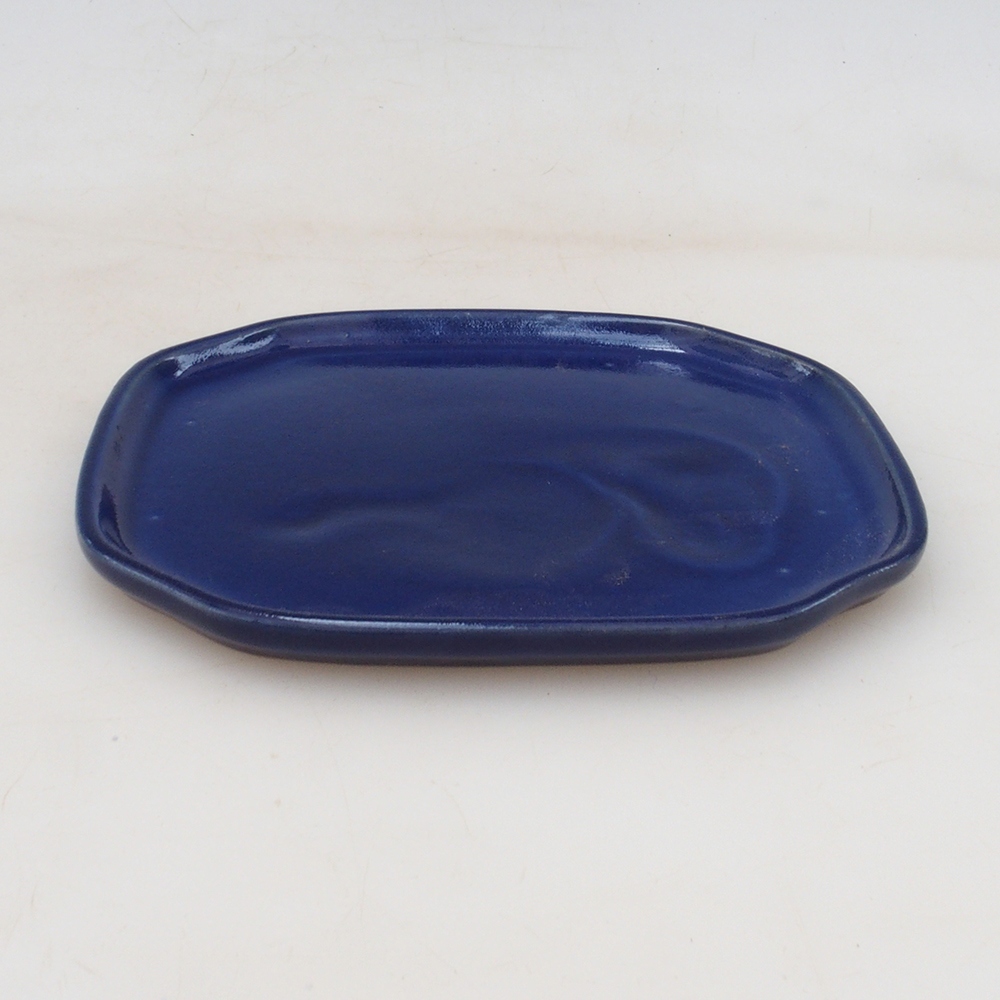 Ceramic bowl H31 - 15 x 13 x 1 cm - blue