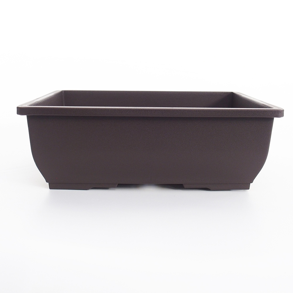 Plastic bowl MP-14 23,5 x 18,5 x 8 cm colour Brown