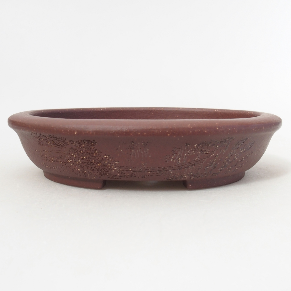 Bowl 14,5 x 12 x 3 cm brown