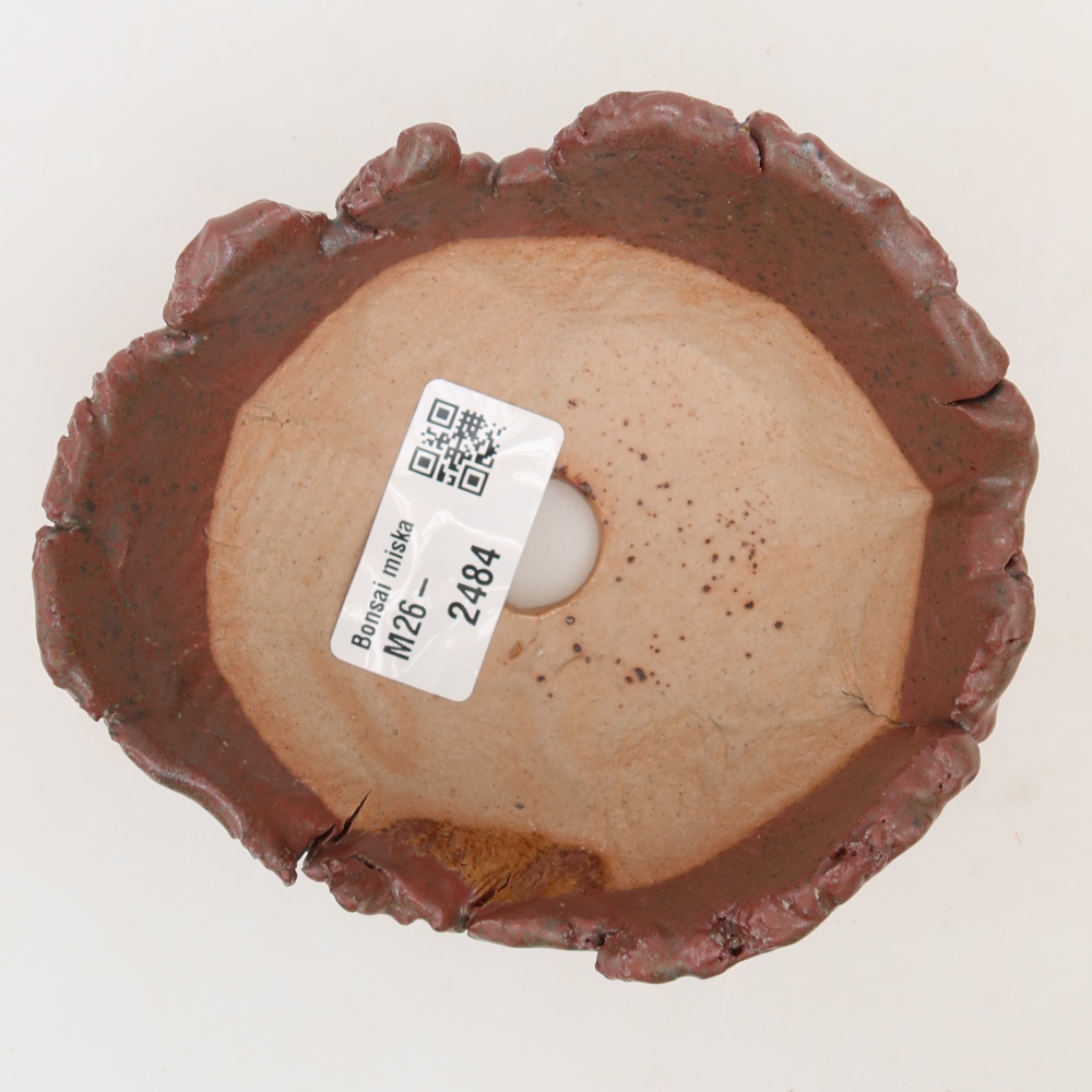 Ceramic Eggshell  11 x 10 x 5.5 cm, pink