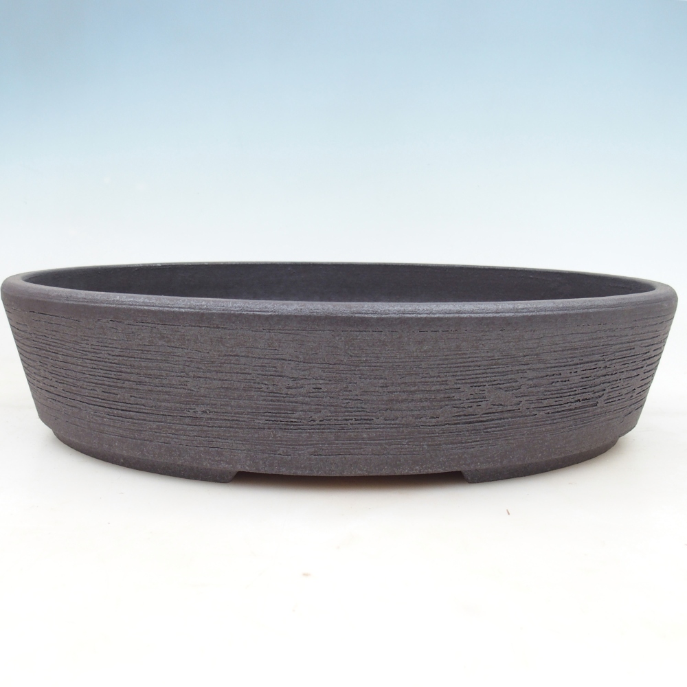 Bonsai bowl 39 x 31,5 x 8,5 cm , colour brown