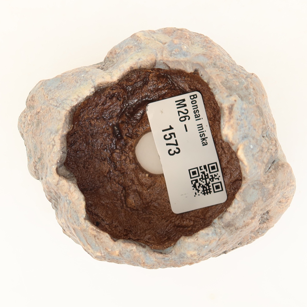 Ceramic Eggshell, 4.5 x 4 x 6 cm, blue
