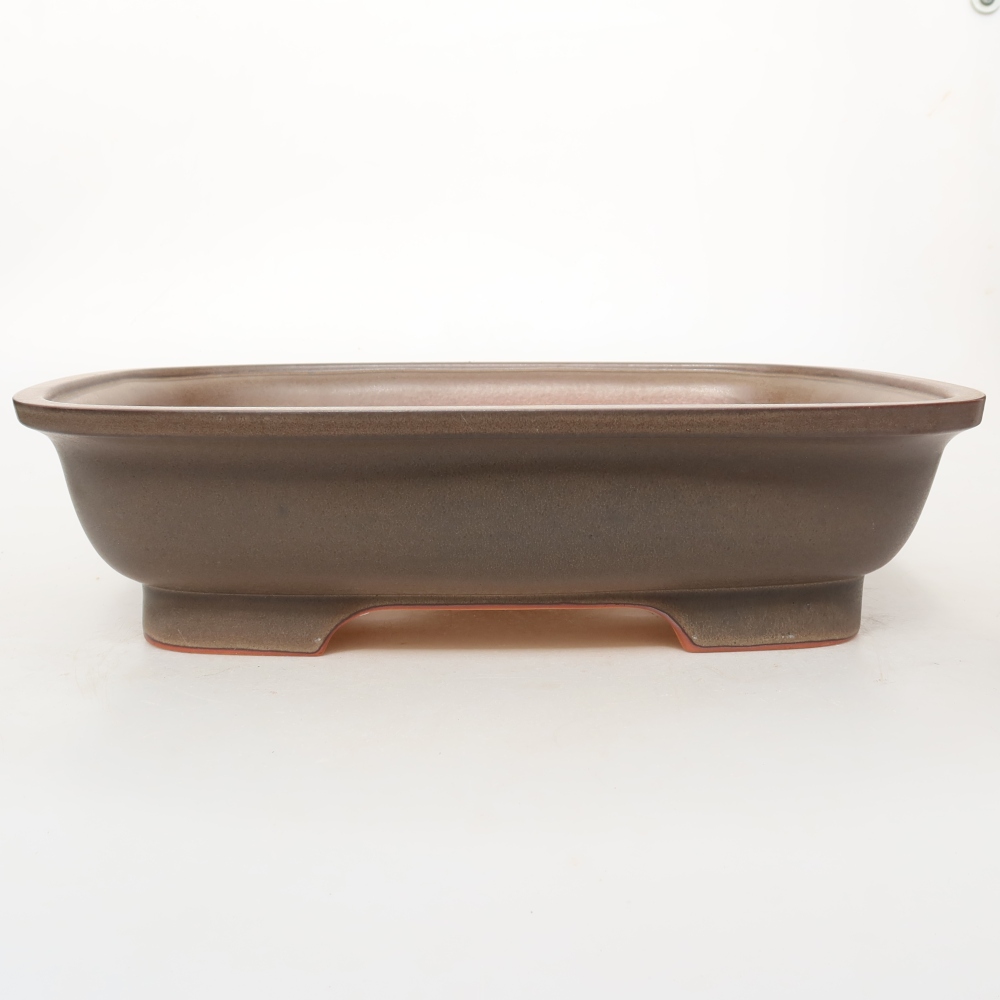 Ceramic Shell  33 x 25 x 9.5 cm, brown