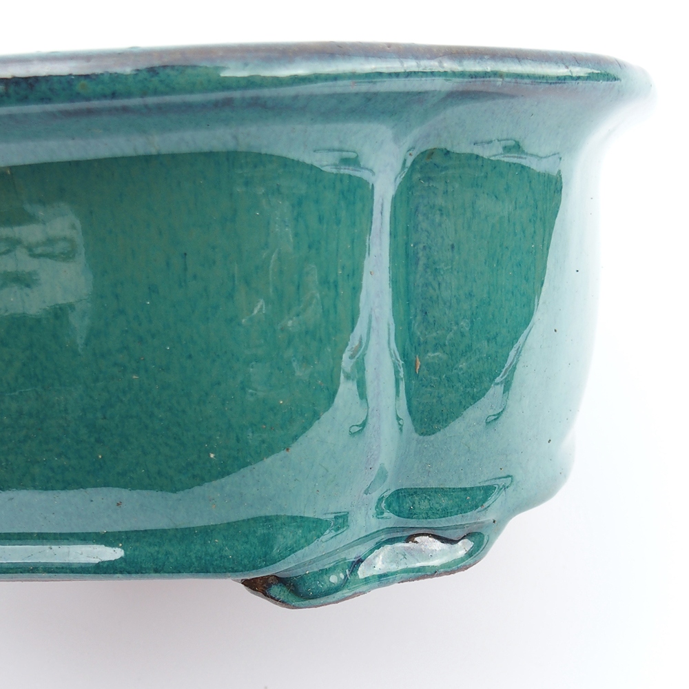 Bowl 32 x 26 x 10,5 cm green-blue