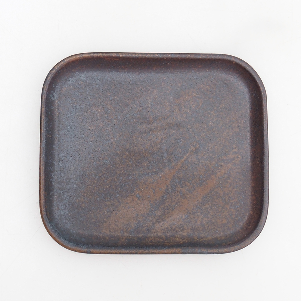 Ceramic saucer H38 - 12,5 x 10,5 x 1 cm
