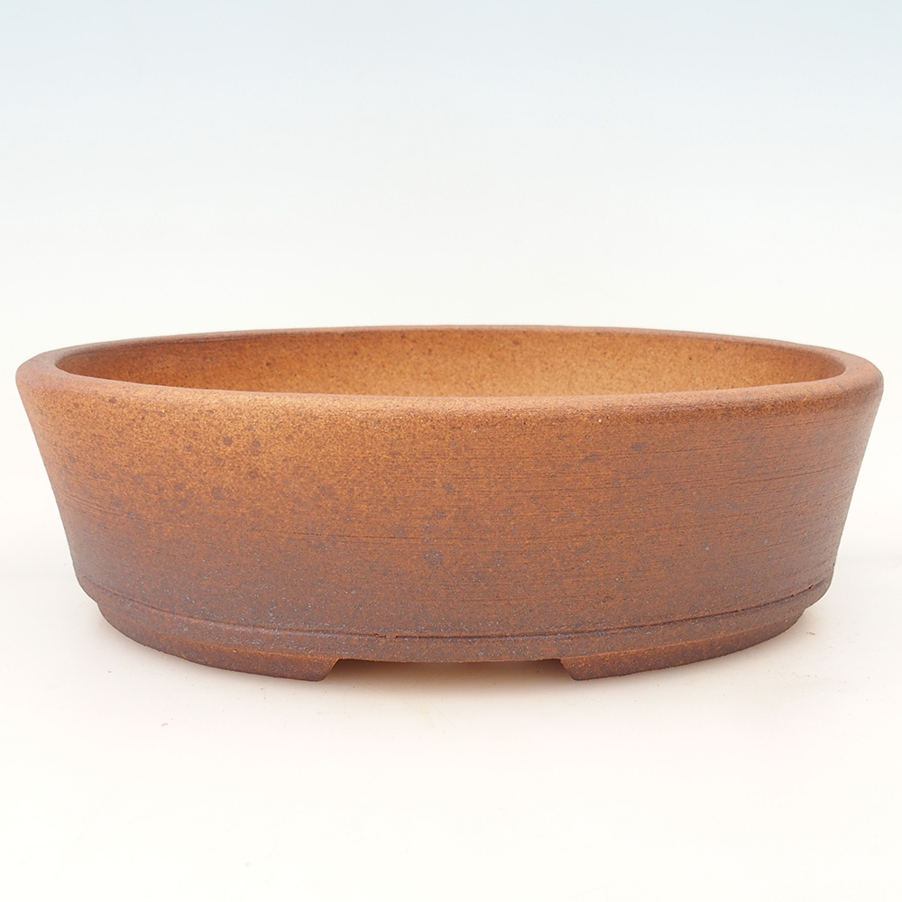 Bonsai bowl 25,5 x 19,5 x 7,5 cm , colour brown