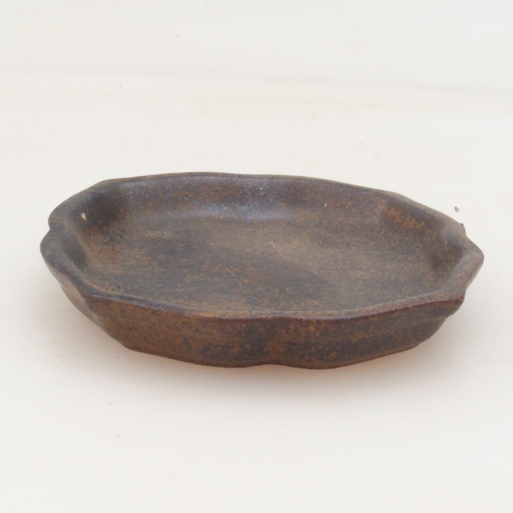 Ceramic bowl H95 - 8 x 8 x 1 cm - brown