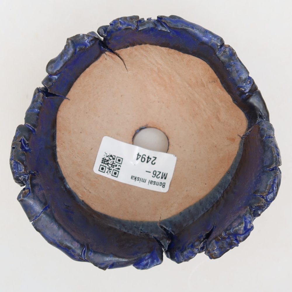 Ceramic Shell 11 x 11 x 7,5 cm , colour blue
