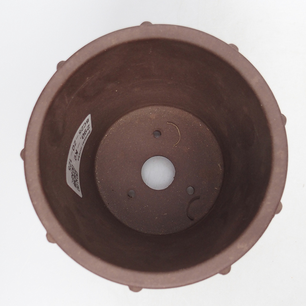 Bowl 11 x 11 x 12 cm brown