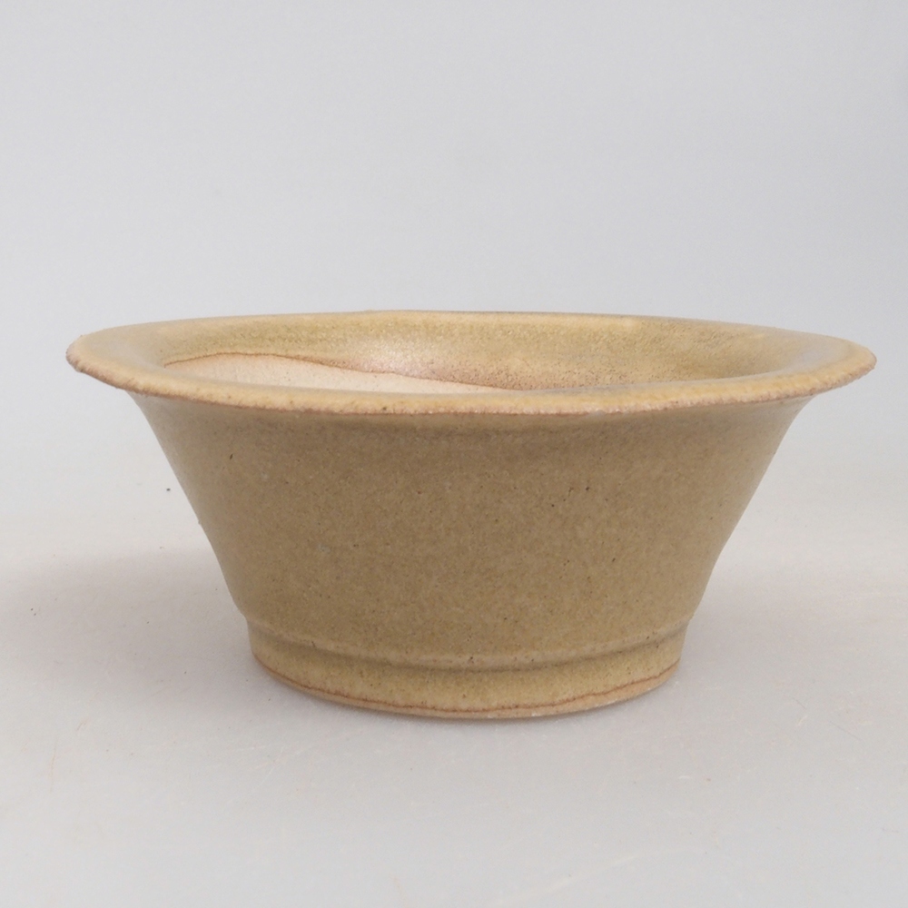 Mini bonsai bowl 7 x 7 x 2,5 cm, color brown