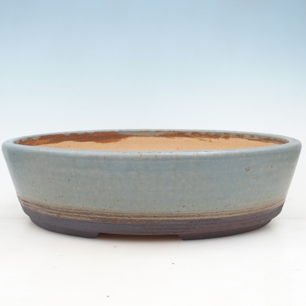 Bonsai bowl 33 x 25,5 x 8,5 cm , colour blue