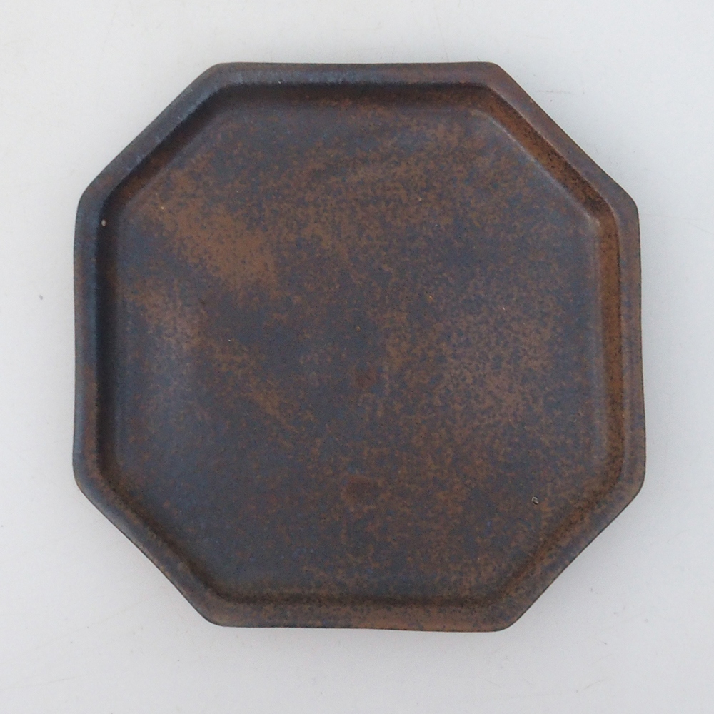 Bonsai bowl + saucer H01 - 12x9x5 cm