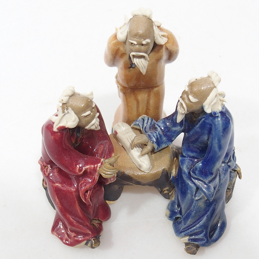 Ceramic figurine - Sages