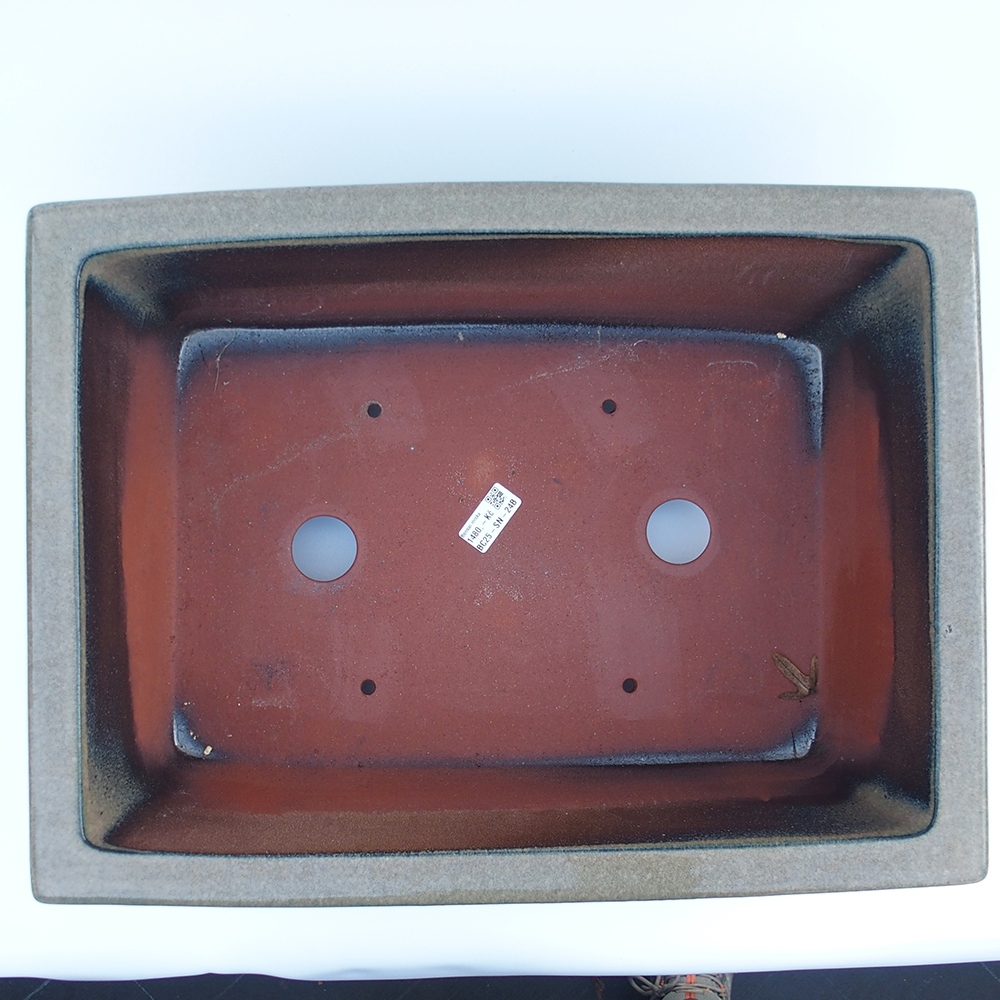 Bowl 50 x 38 x 17 cm grey - only personal collection or pallet transport