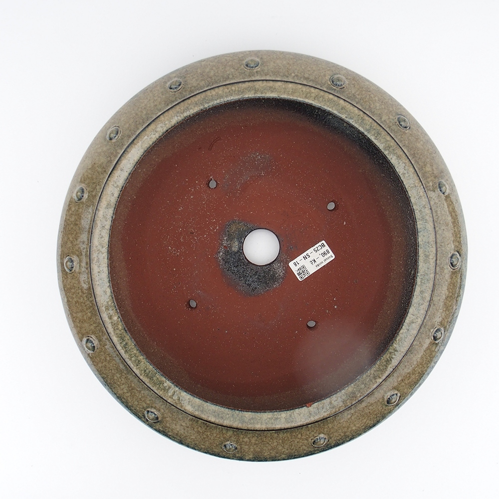 Bowl 34 x 13 cm grey