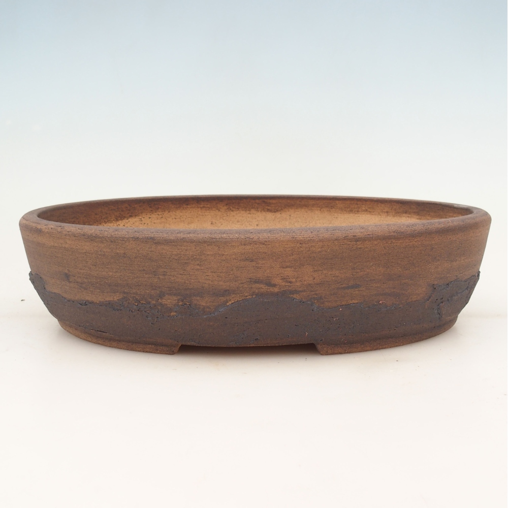 Bonsai bowl 32 x 25 x 8 cm , colour brown