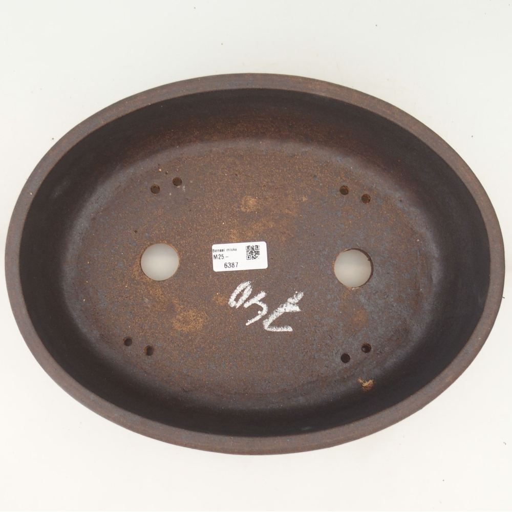 Bonsai bowl 32,5 x 25 x 9 cm , metal colour