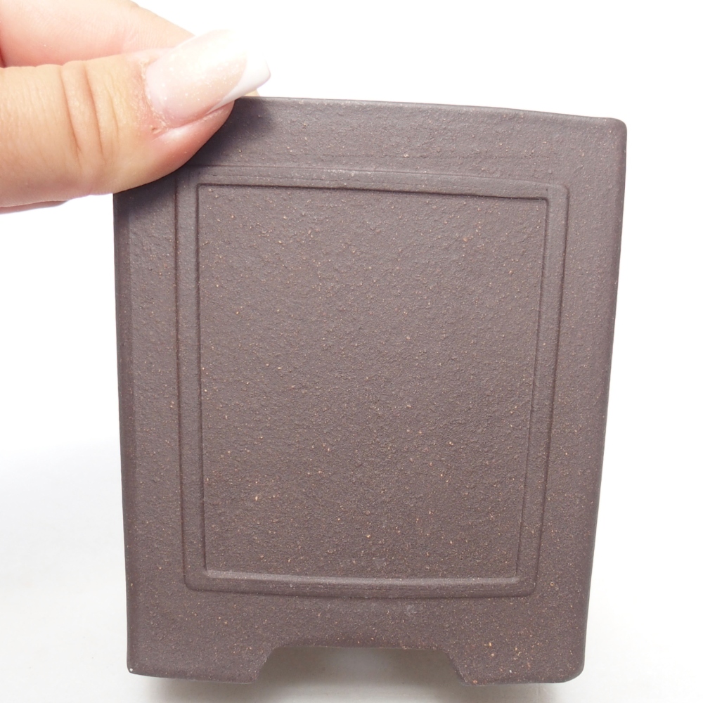 Bowl 9 x 9 x 10 cm brown